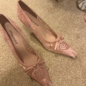 Used like new, pink Jefferycampel shoes. Size 6.